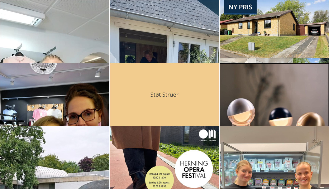 Nyt fra MIN KØBMAND I ASP, HESCA, Lux By Jakobsen og 5 andre