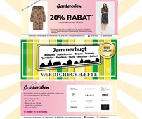 Garderoben lancerer værdicheckhæfte med rabat på 20% i Brovst butik