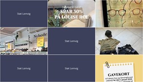 Nyt fra KJELD SKO, Livingshop Holstebro, FROST OPTIK og 2 andre