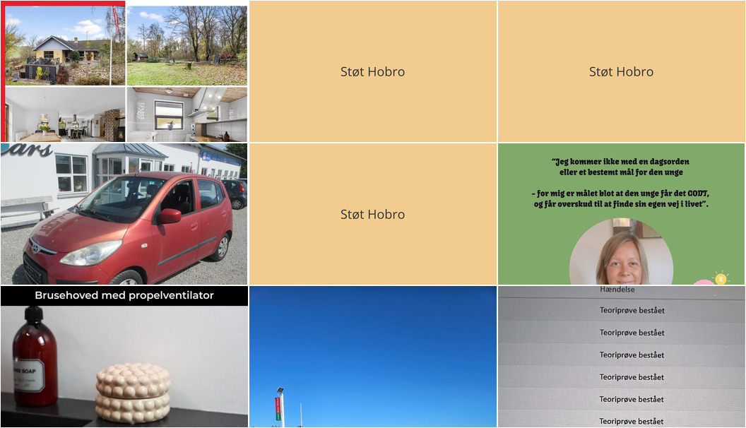 Nyt fra Ung i Balance, Oscar Biludlejning, home Hobro og 3 andre