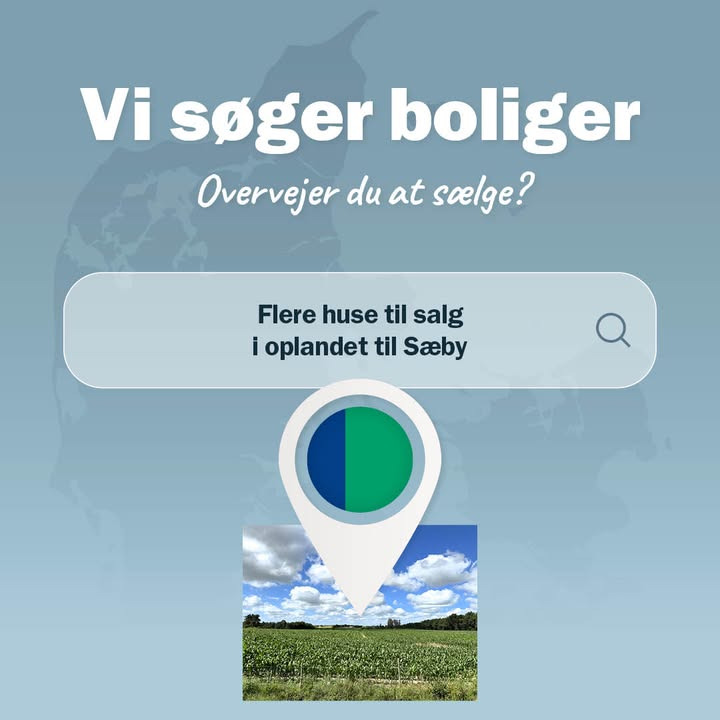 Nybolig Sæby A/S søger boliger i oplandet til Sæby