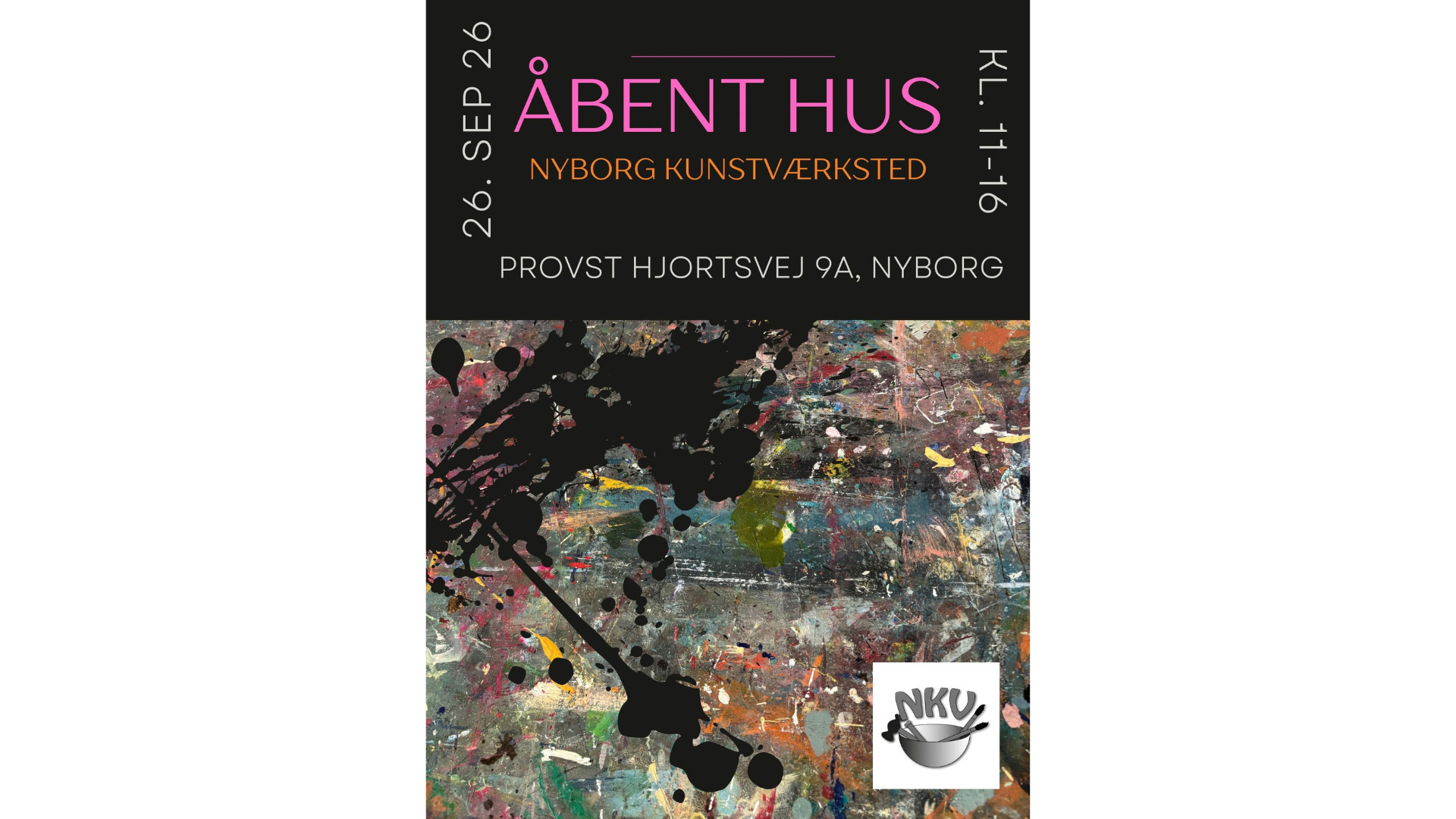Åbent Hus Nyborg Kunstværksted 26.09.2026