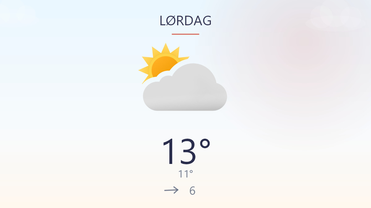 Grådag ved kysten, men roligt vejr