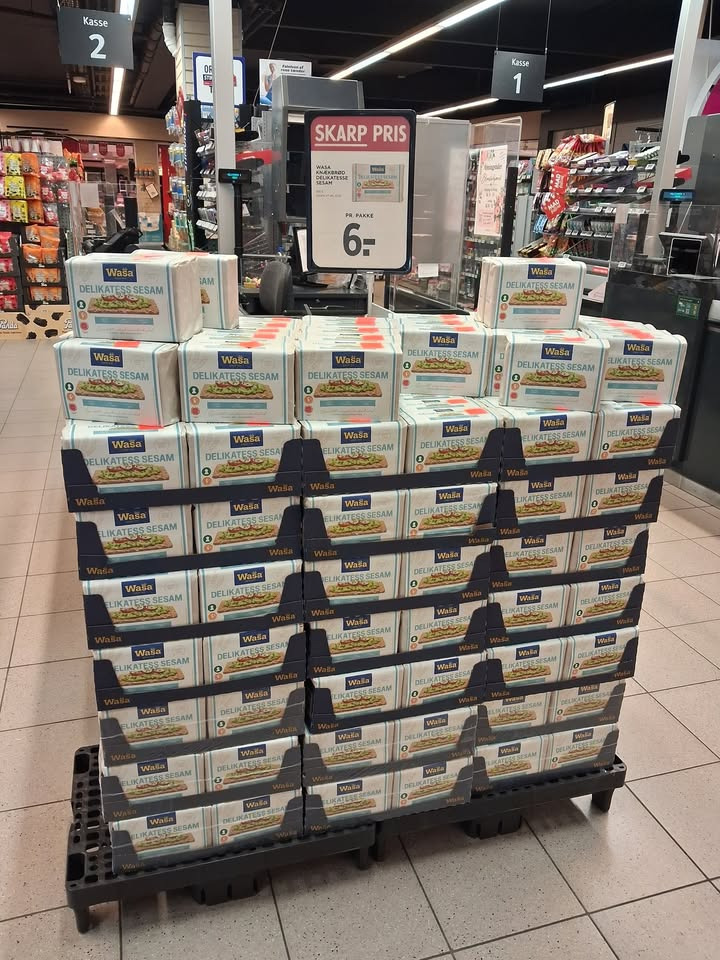 MENY Als tilbyder Wasa Delikatess Sesam til 6 kr. pr. pakke