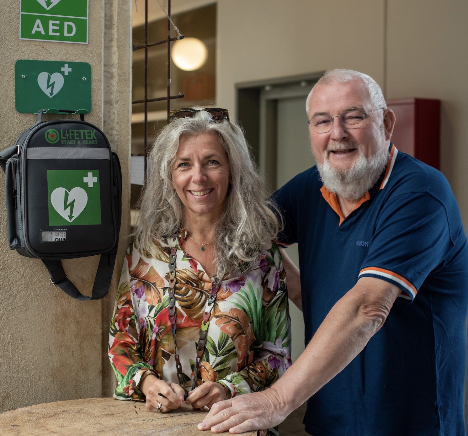 Underværket har fået hjertestarter