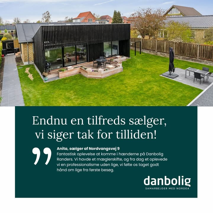 Danbolig Randers fejrer tilfredse kunders positive oplevelser
