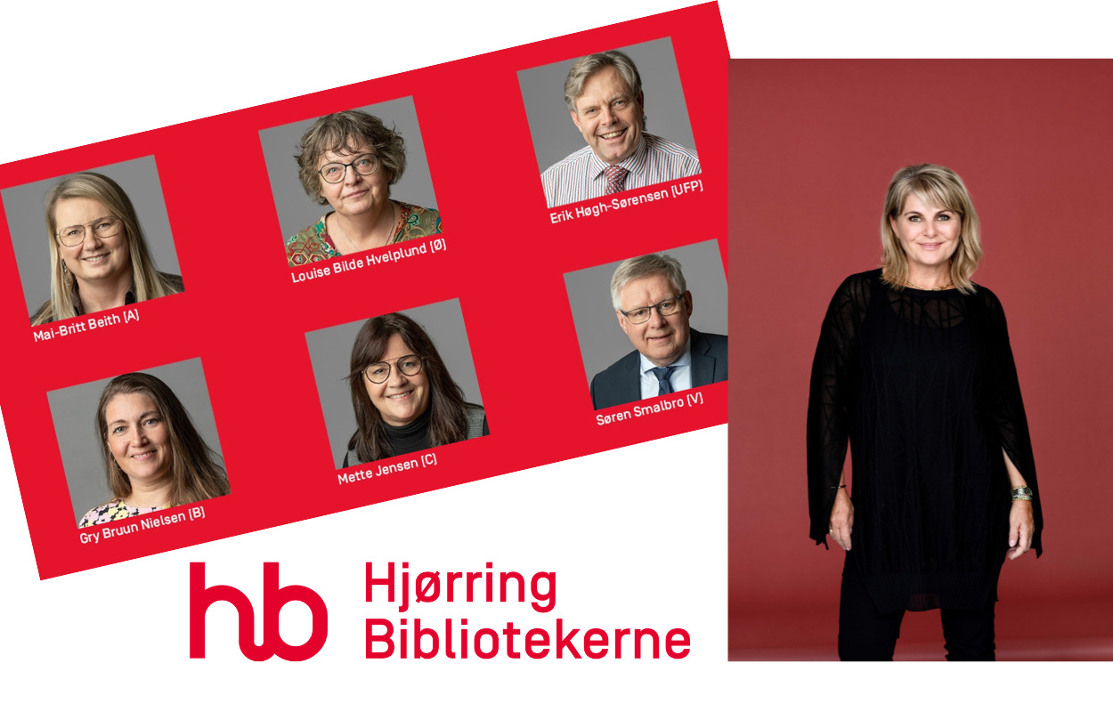 Kom tæt på politikerne og mød Sara Blædel på Hjørring Bibliotek 