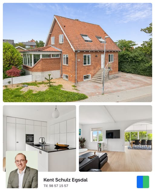 Nybolig Hadsund præsenterer velholdt villa med central beliggenhed på Jernbanegade 49