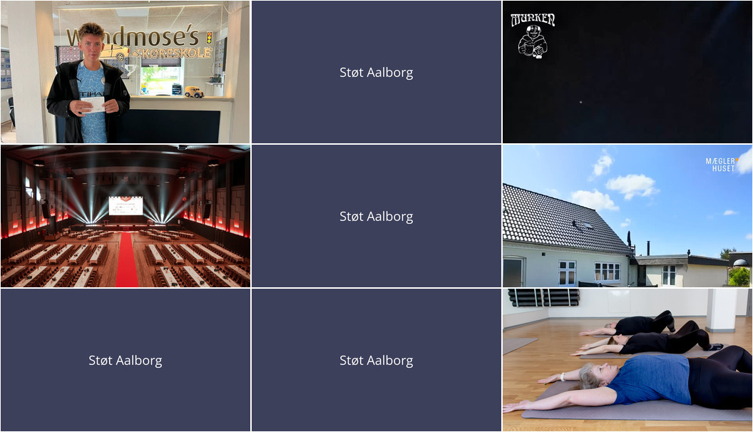 Nyt fra Vin & Vin Aalborg, Wandmose Køreskole, Mæglerhuset Aalborg og 2 andre