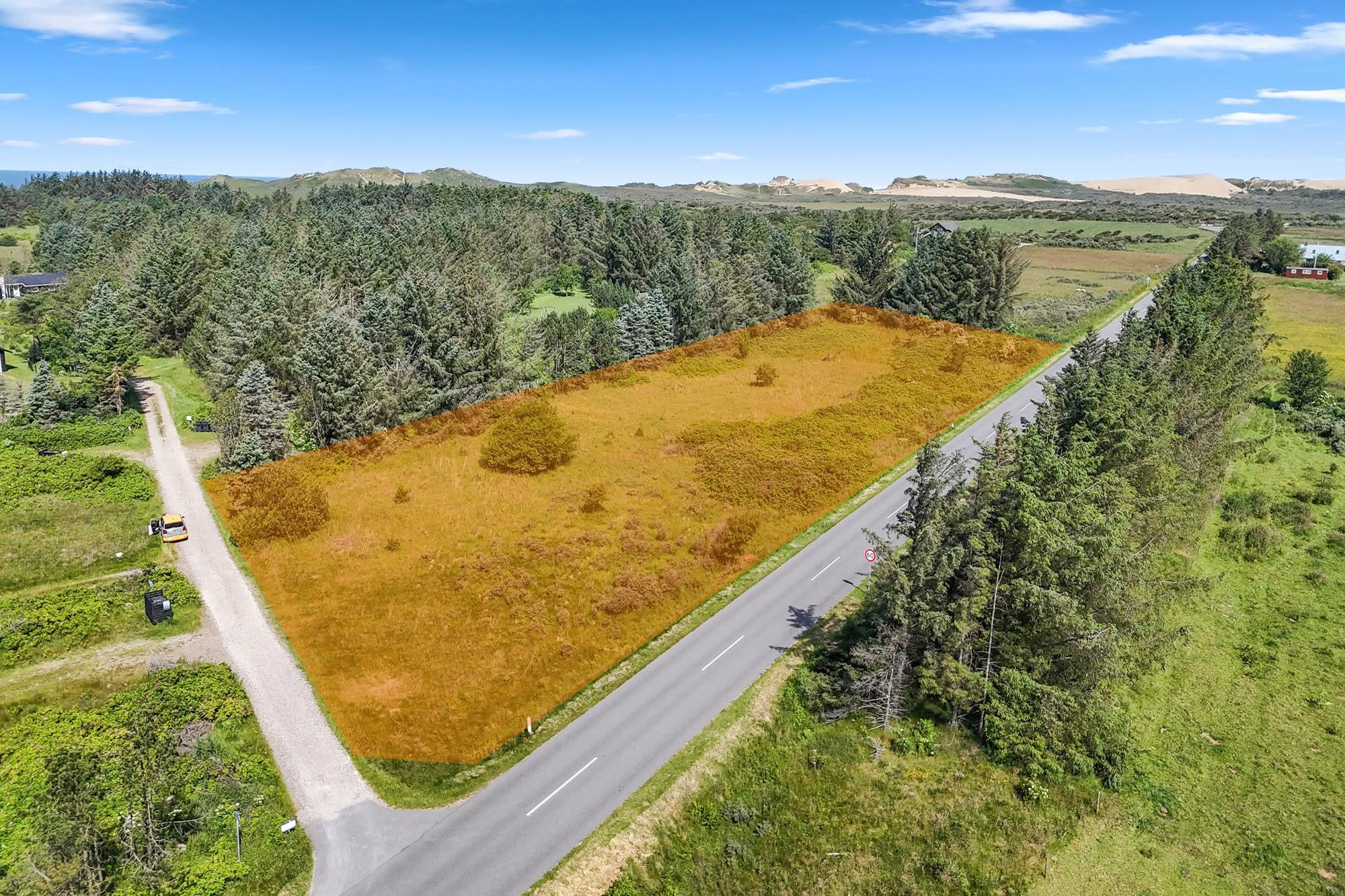 Fritidsgrund nær Lønstrup og Vesterhavet til salg hos Mæglerhuset Vestkysten I/S