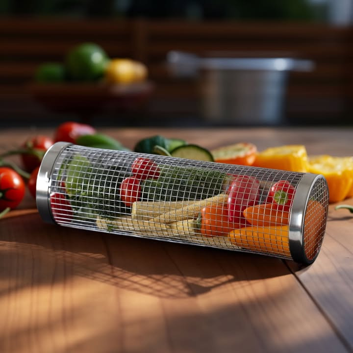 Opgrader din grill med Sobczyk grillkurv hos Min Købmand Øster Bjerregrav til kun 35 kr. stykket