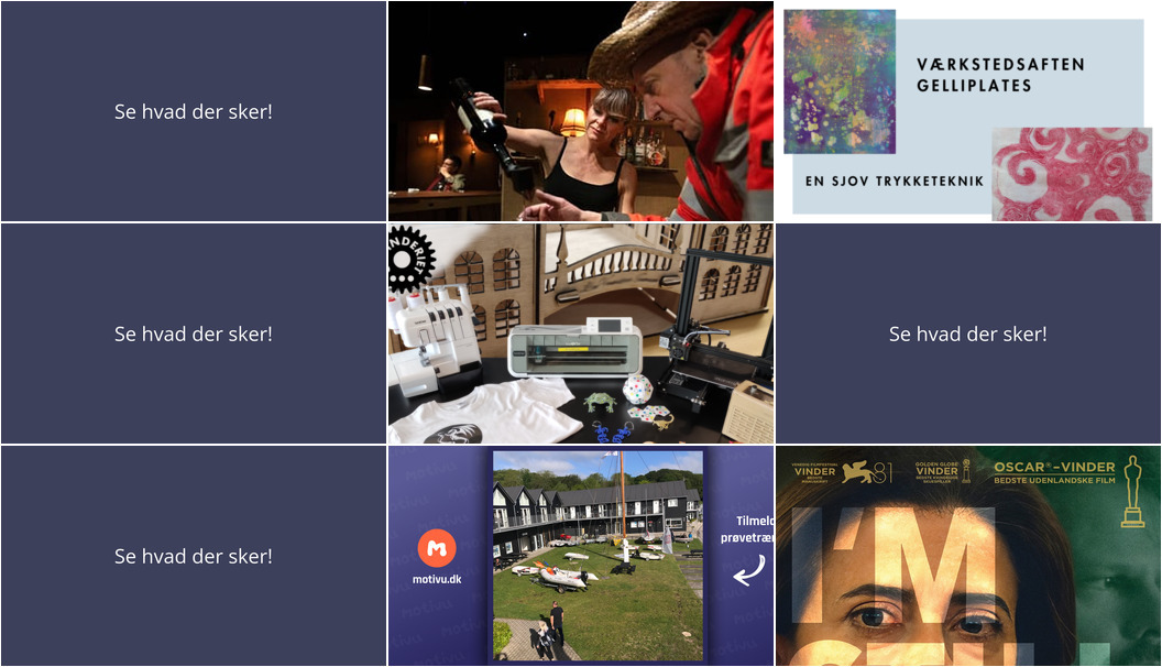 Mangfoldige aktiviteter i Skive: Fra teater og kunst til filmvisning
