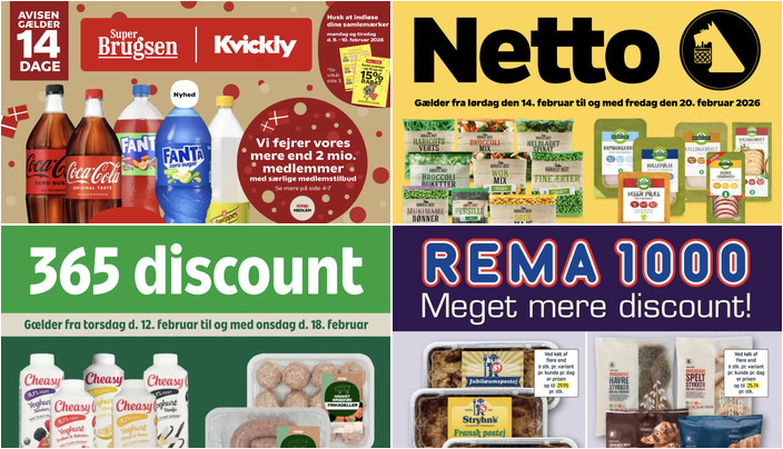 Coca-Cola til 11 kr. og Cheasy yoghurt til kun 10 kr. - Se de fantastiske tilbud i Vanløse