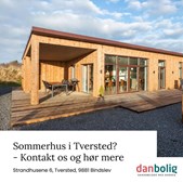 Danbolig Hjørring tilbyder moderne sommerhus i Tversted uden bopælspligt
