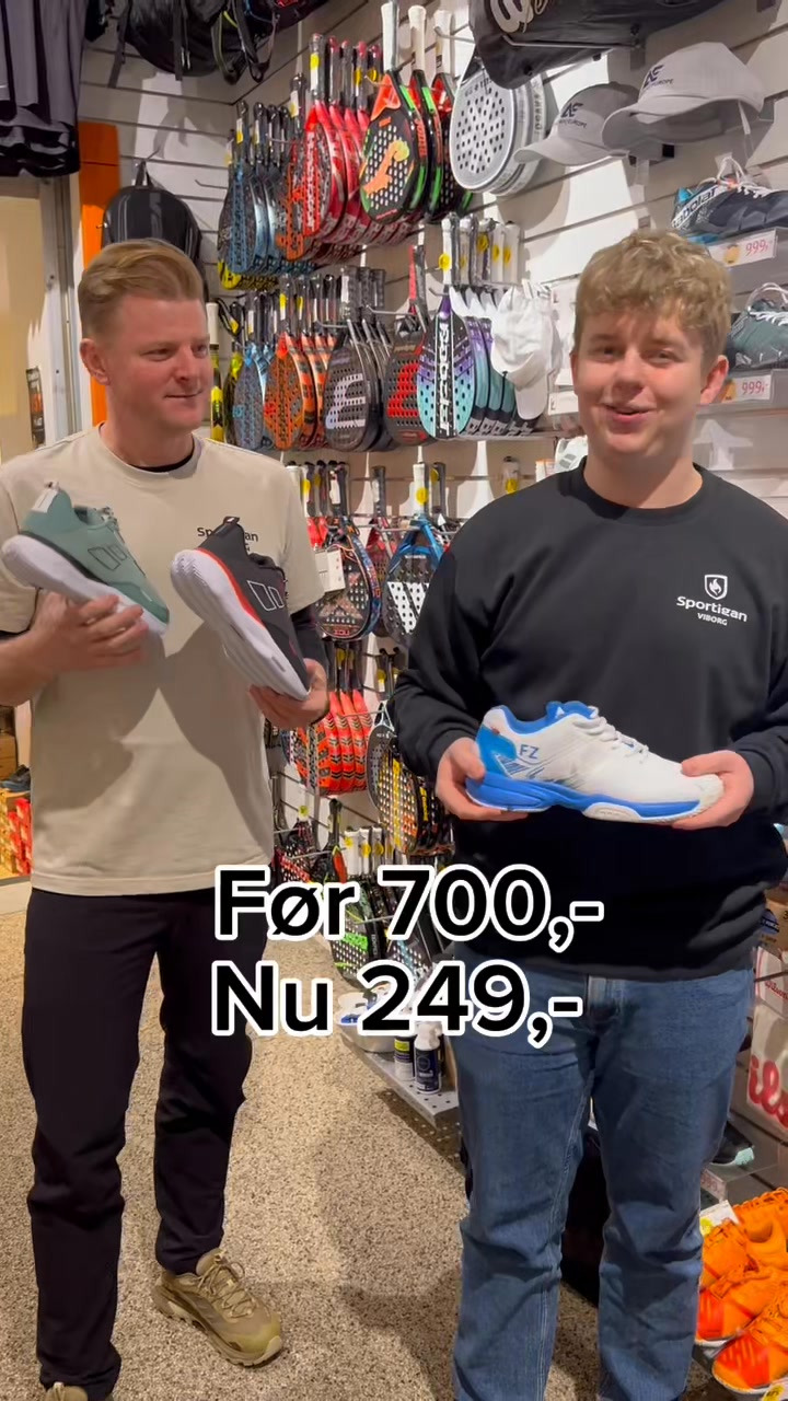 Sportigan Viborg ApS: Store besparelser på padelsko under Black Week