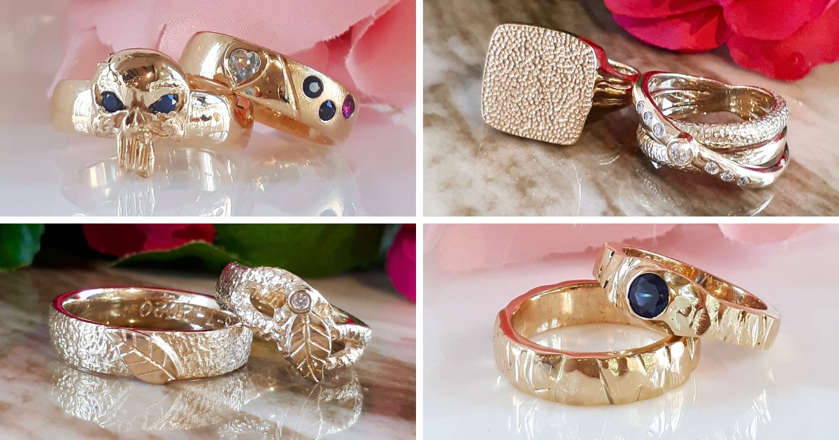 Gør jeres vielsesringe til et unikt symbol på jeres kærlighed med smykkedesigner Helga Winther 