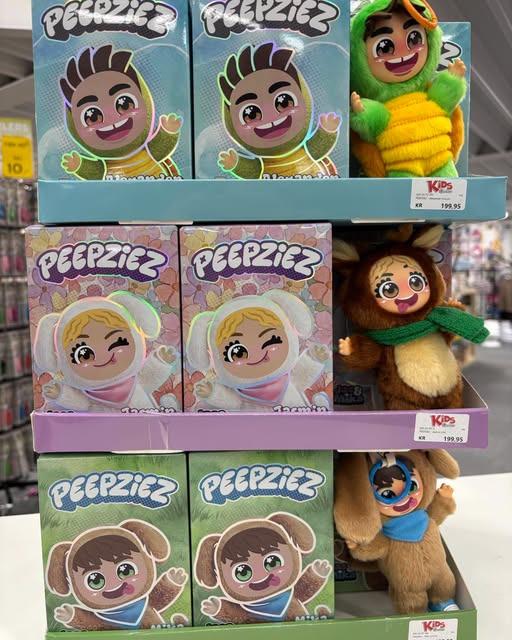 KiDS Coolshop har fået nye Peepziez med Alexander Husum, Jasmin Lind og Mika