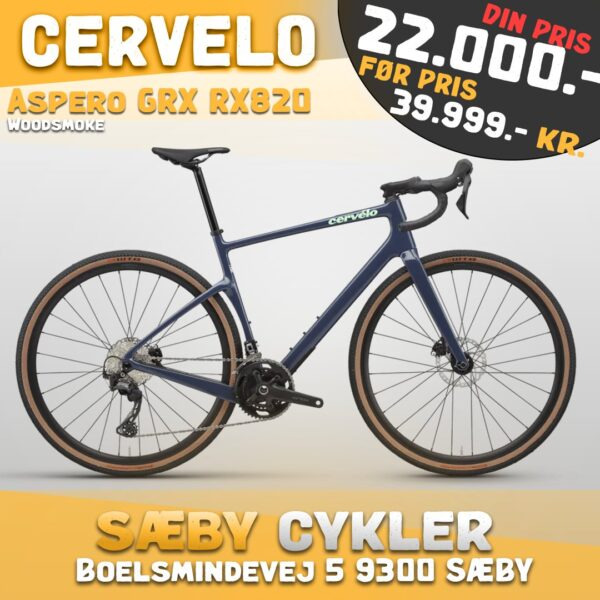 Cervélo Áspero GRX: Ny gravelcykel hos Sæby cykler til både asfalt og grus