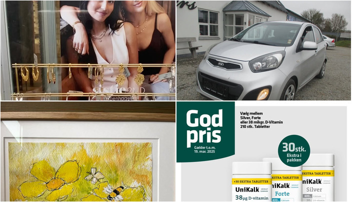 Nyt fra Yrsa Dunvad, Vejlby Apotek, TT CARS ApS og 1 anden