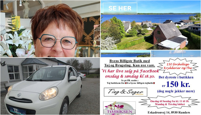 Nyt fra home Hobro, Smykkedesigner Helga Winther, TT CARS ApS og 1 anden