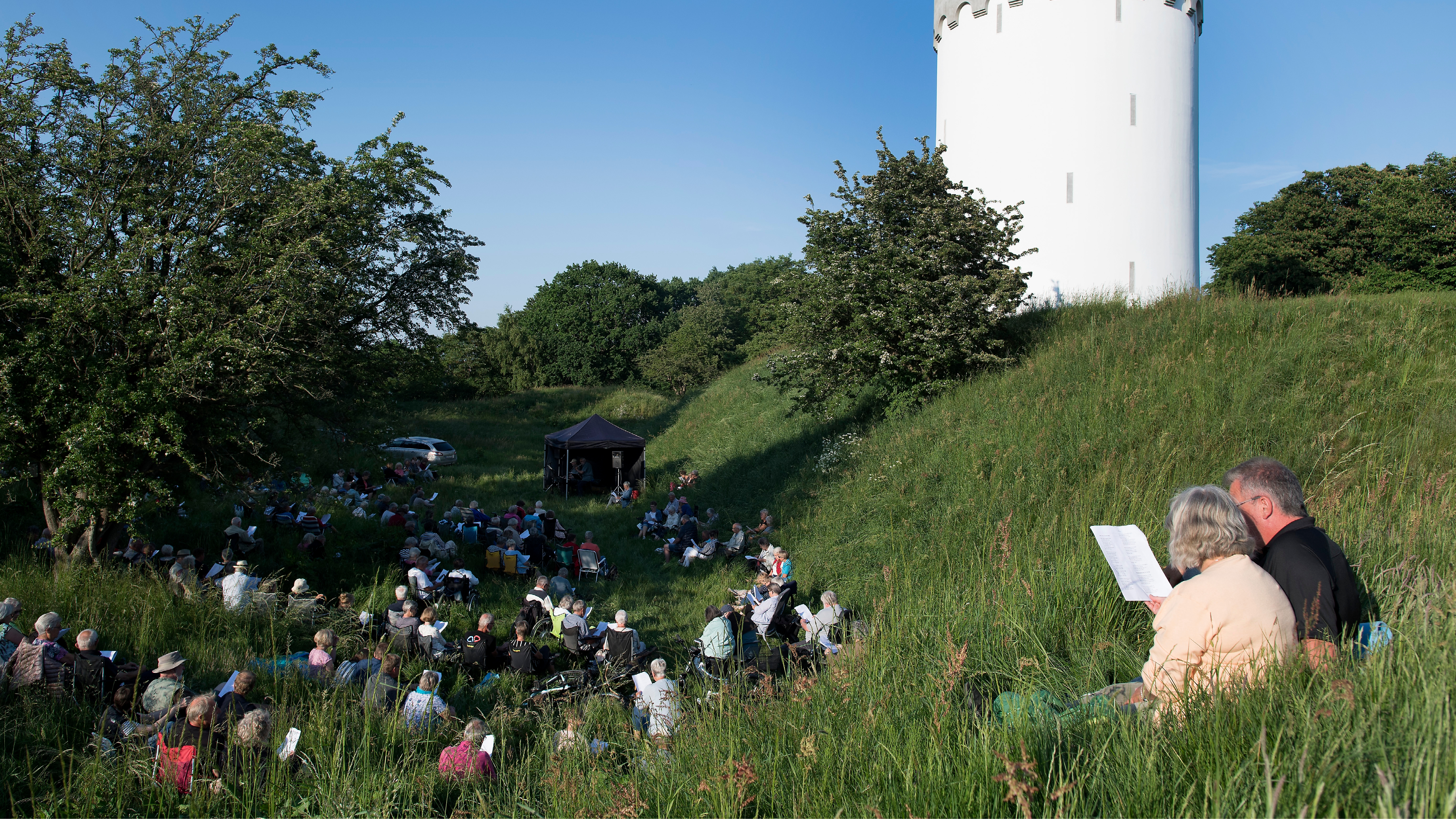 Oplev fællessang med musicals på volden i Fredericia