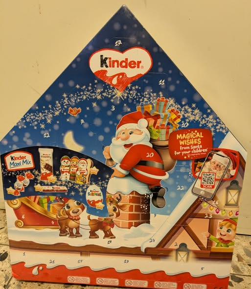 Meny Aabybro tilbyder Kinder julekalender til 119,95 kroner stk.