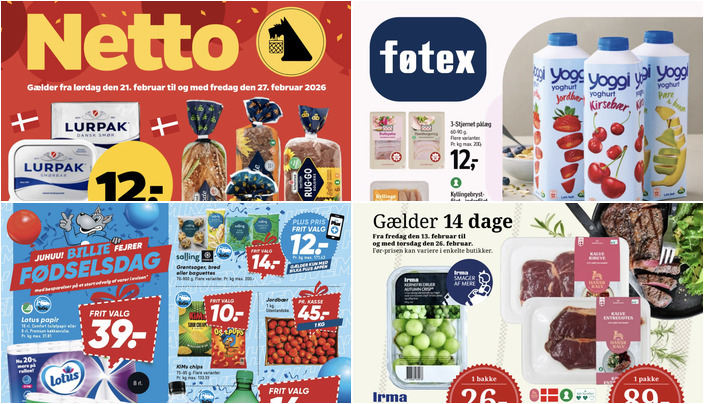 Nordthy tun til kun 5 kr. og Lurpak smør til 12 kr. - se ugens bedste tilbud