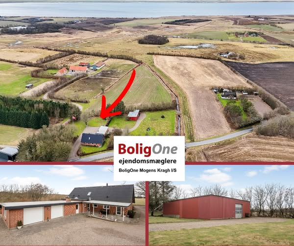 BoligOne Mogens Kragh I/S præsenterer unik landejendom nær Vinderup