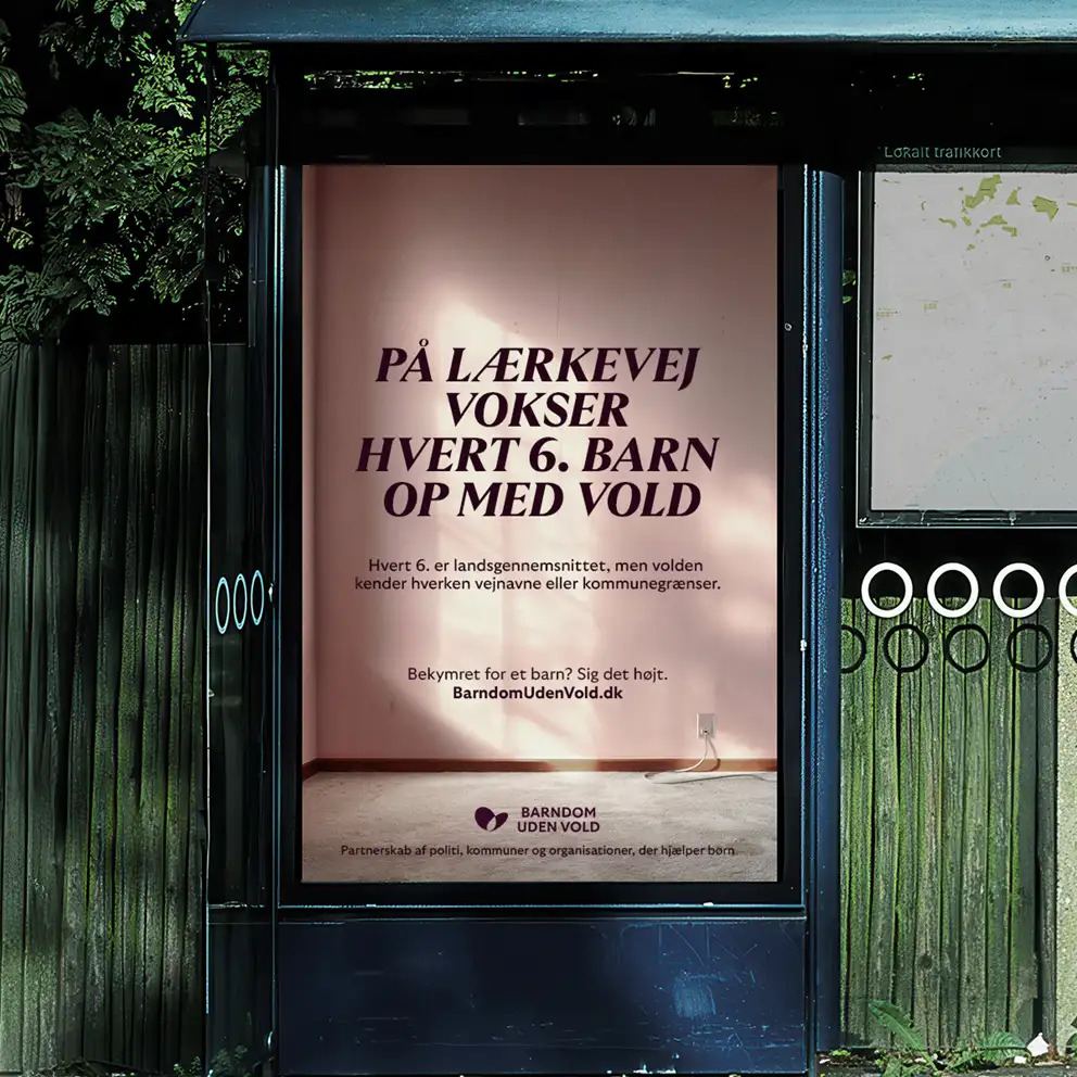 Herning Kommune sætter fokus på børn, der lever med vold i hjemmet, med ny oplysningskampagne