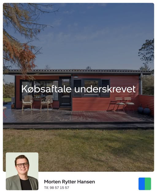 Nybolig Hadsund har fået underskrevet købsaftalen på Sitkavænget 11