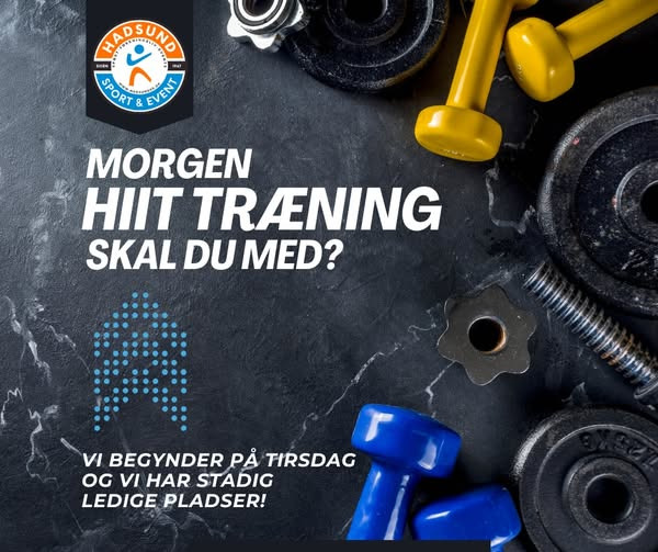 Hadsund Sport og Event lancerer nyt morgen HIIT-hold tirsdag