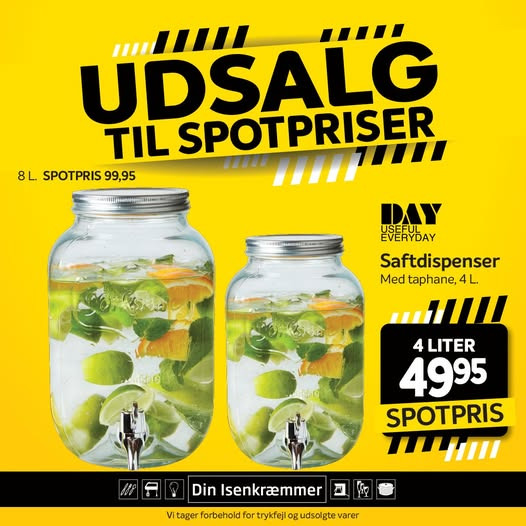 Fredericia Isenkram præsenterer saftdispenser til sommerens events