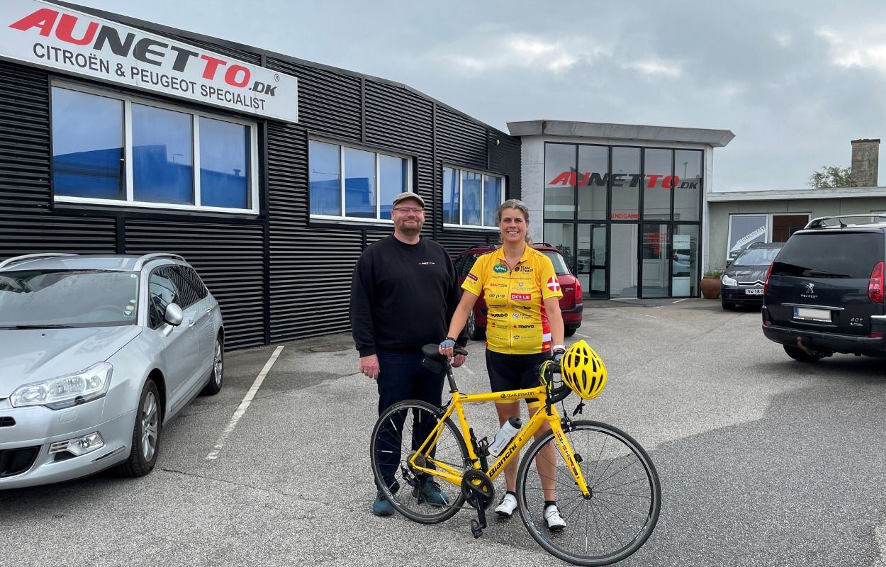 Aunetto støtter Team Rynkeby's indsats for børn med kritiske sygdomme