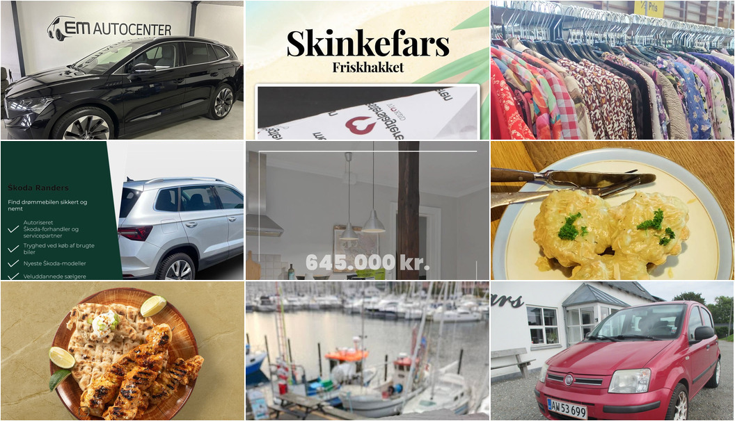 Nyt fra EM AUTOCENTER ApS, Min Købmand Øster Bjerregrav , TT CARS ApS og 13 andre