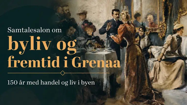 Samtalesalon fejrer 150 år med Grenaa Handel med debat, aktiviteter og historisk byvandring