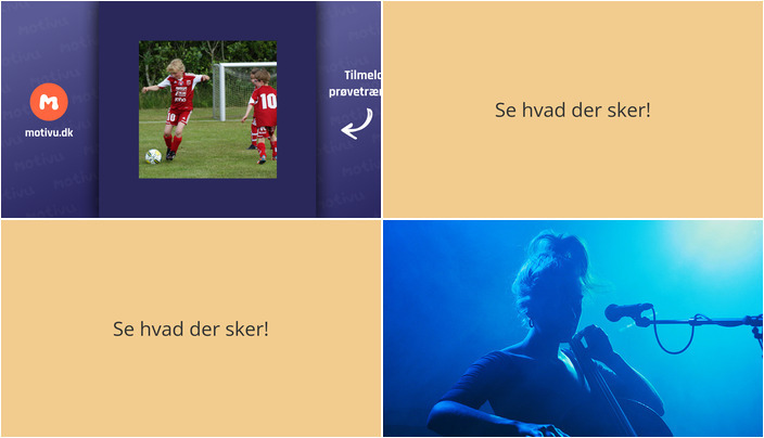 Ugeprogram i Sunds: Fra fodboldprøvetræning til musikalsk aften i kirken