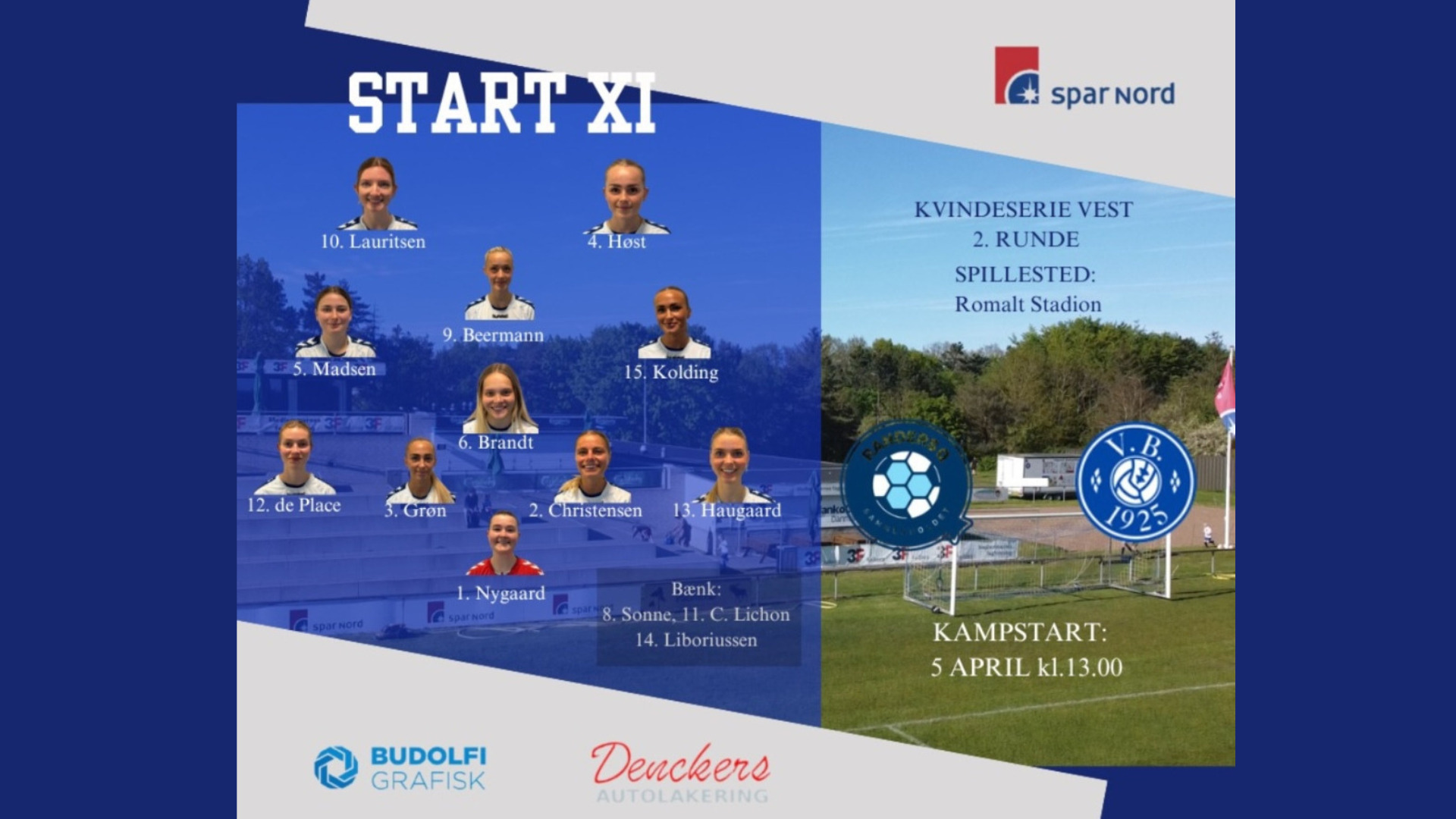 Vejgaard B kæmper forgæves mod Randers Q på svær udebane