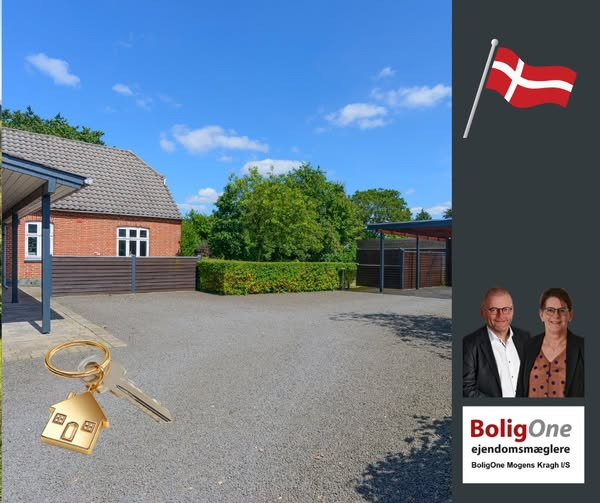 BoligOne Mogens Kragh I/S fejrer vellykket hussalg på Skolevej 1 i Nr. Felding