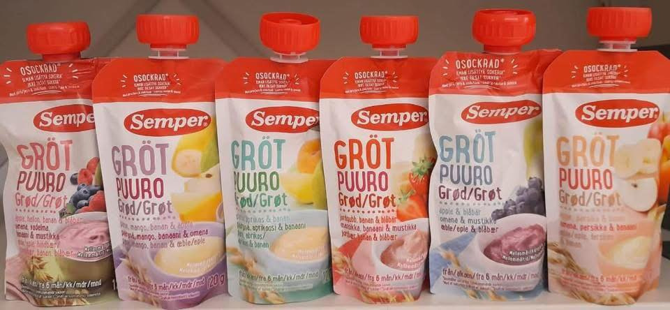 Min Købmand Øster Bjerregrav tilbyder Semper grød til under halv pris