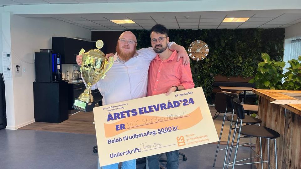 Danmarks bedste elevråd findes på VUC Storstrøm Nykøbing Falster