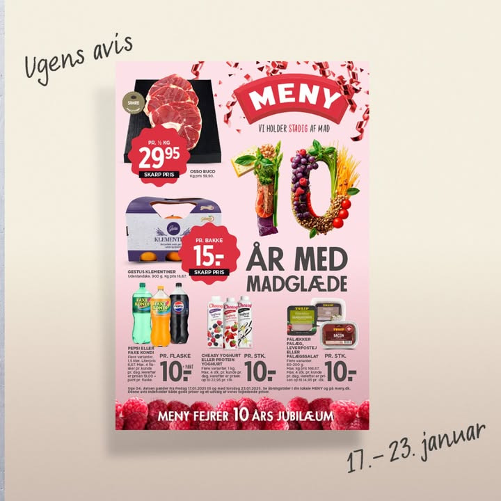 Meny Klarup fejrer 10 år med madglæde og sæsonens bedste råvarer