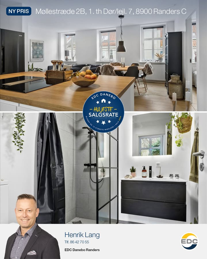 EDC DANEBO tilbyder totalrenoveret perle i Randers til ny pris