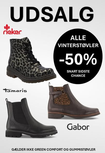 DK Shoes Brønderslev ApS lancerer ekstraordinært udsalg med 50% rabat på vinterstøvler