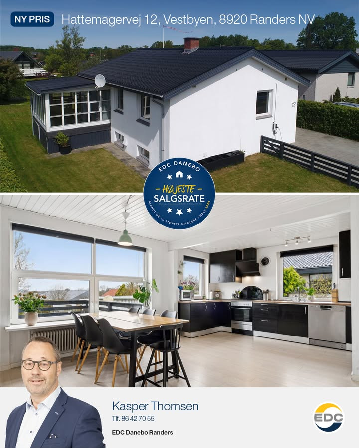 Ny pris på villa i Randers NV fra EDC DANEBO