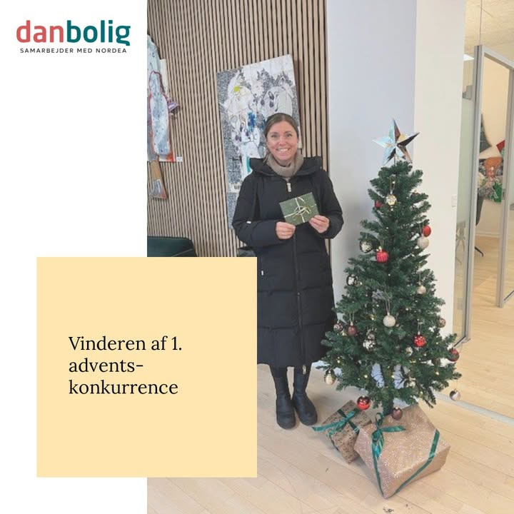 Danbolig Nørresundby afslører vinderen af 1. adventskonkurrence
