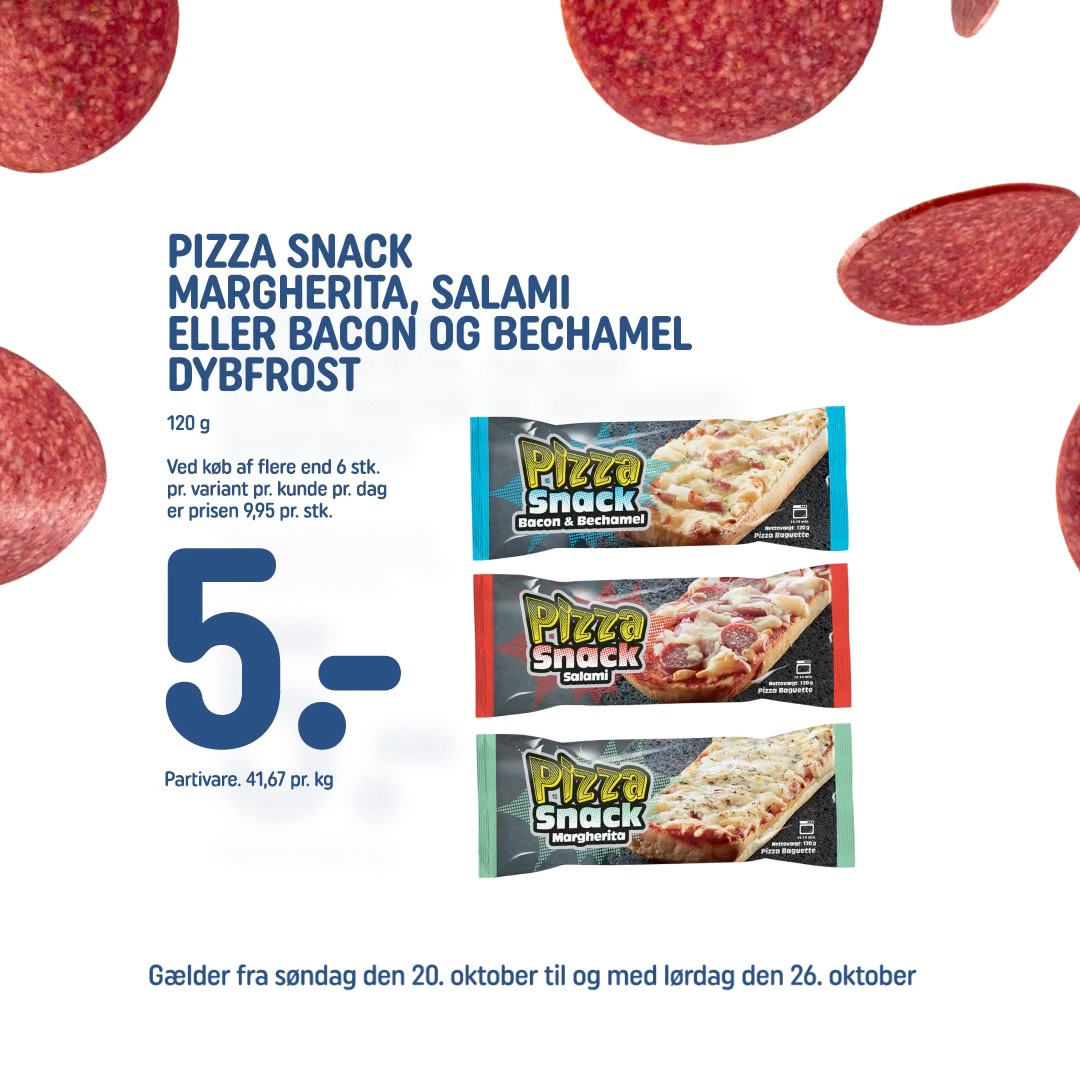 Rema 1000 Nørrevænget: Nye tilbud til en flad femmer i denne uge