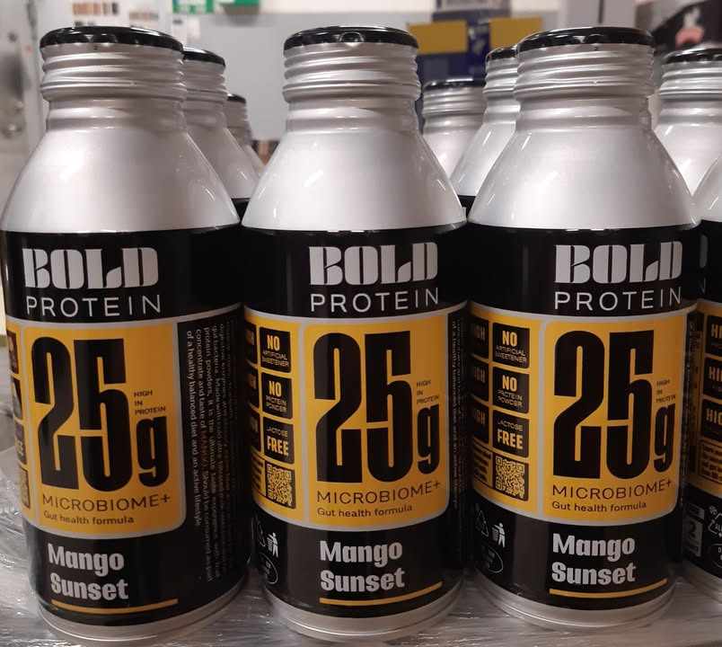 Meny Randers tilbyder BOLD PROTEIN med mangosmag til kun 7 kr.