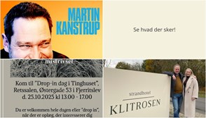 Oplev Fjerritslev denne weekend: Comedyshow, Drop-in dag og eksklusiv middag