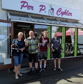 Per P. Cykler holder ferielukket fra 19. til 26. juli