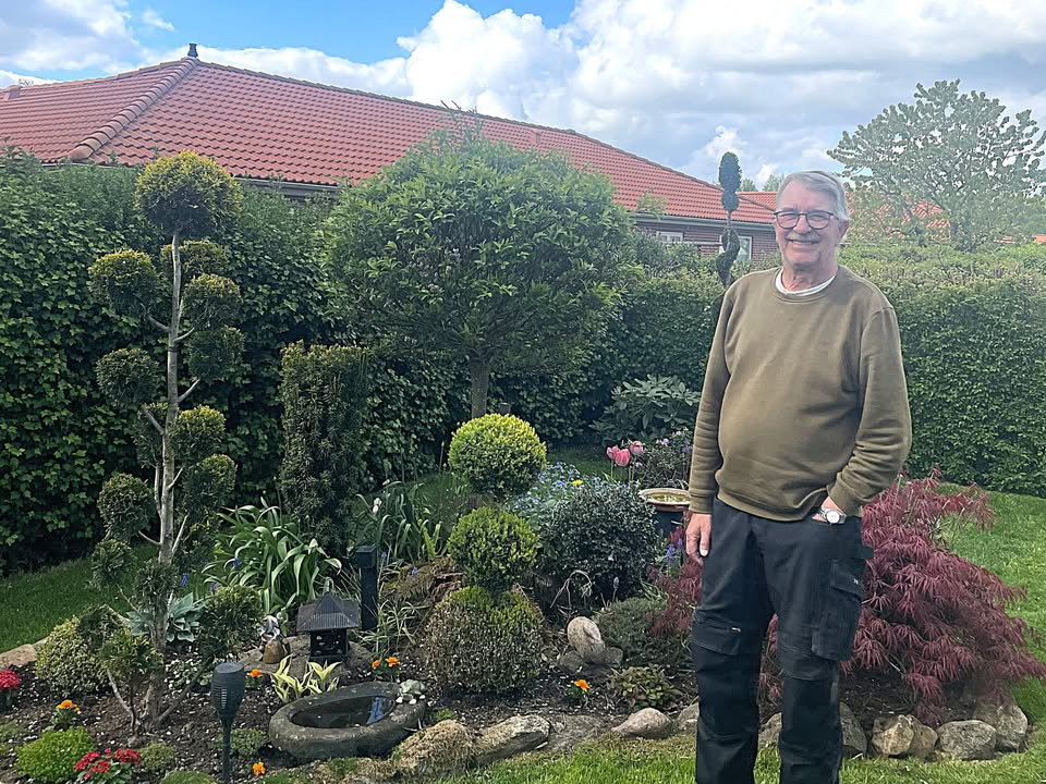 RandersBolig fortæller om Jørgens grønne oase i Øster Bjerregrav